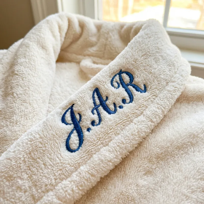 Вышивка на халатах